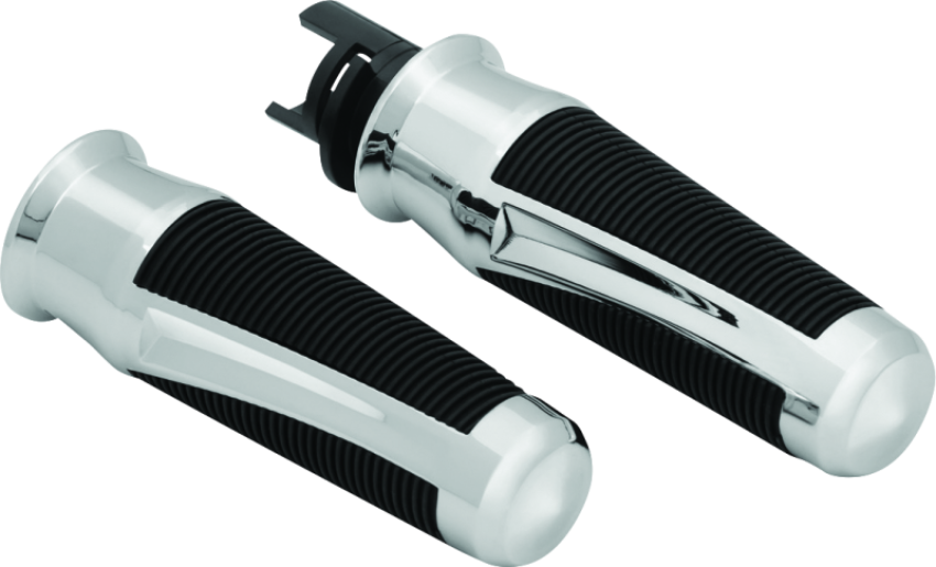 Kuryakyn 5766 Phantom Grips Indian Chrome