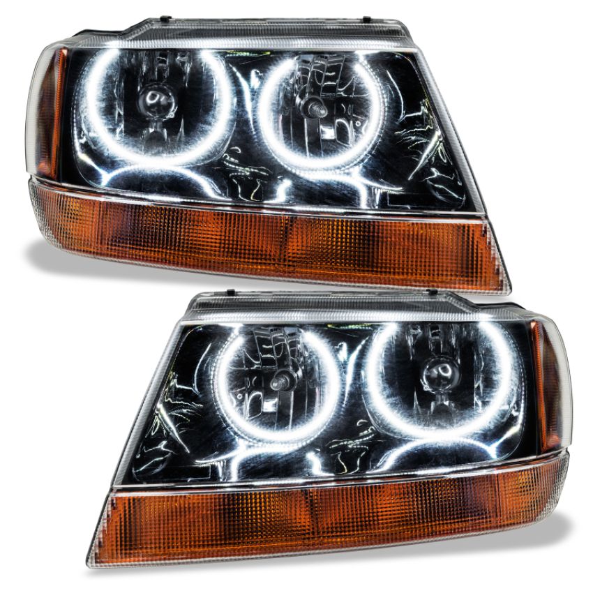 Oracle Lighting 7167-001 SMD Pre-Assembled Headlights, Black, White