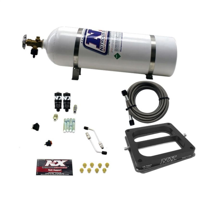 Nitrous Express 40070-15 Dominator HITMAN (100-150-200HP) WITH 15LB BOTTLE