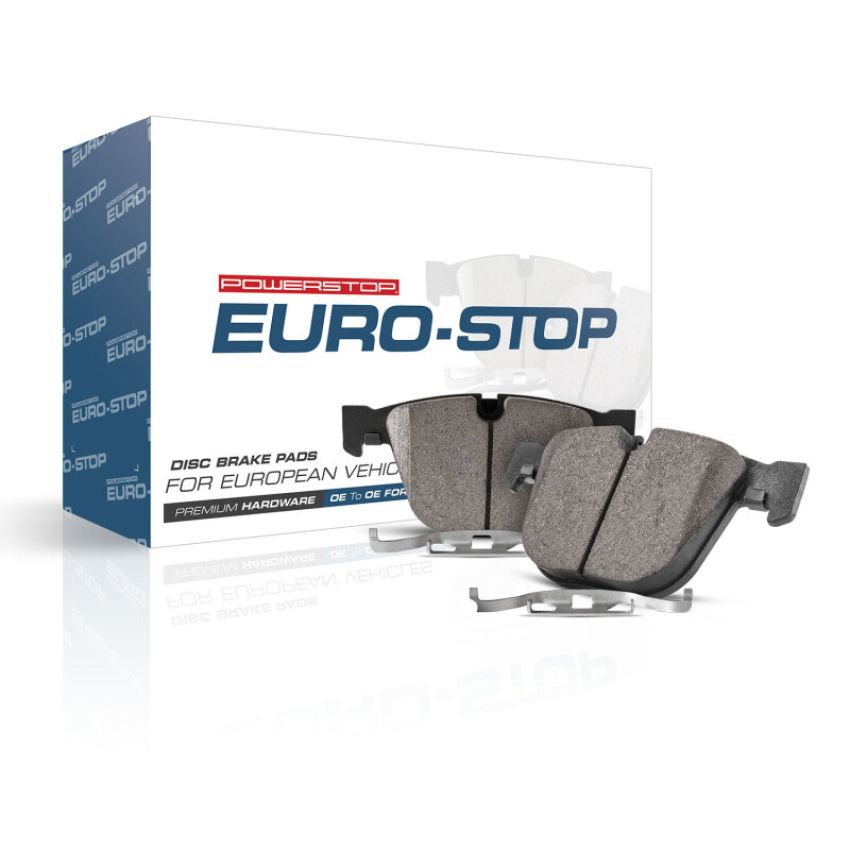 PowerStop ESP1454 EuroStop ECE-R90 Certified Brake Pad Set