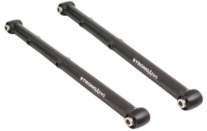 Ridetech 11144499 Rear lower StrongArms for 1965-1970 Buick full-size car.