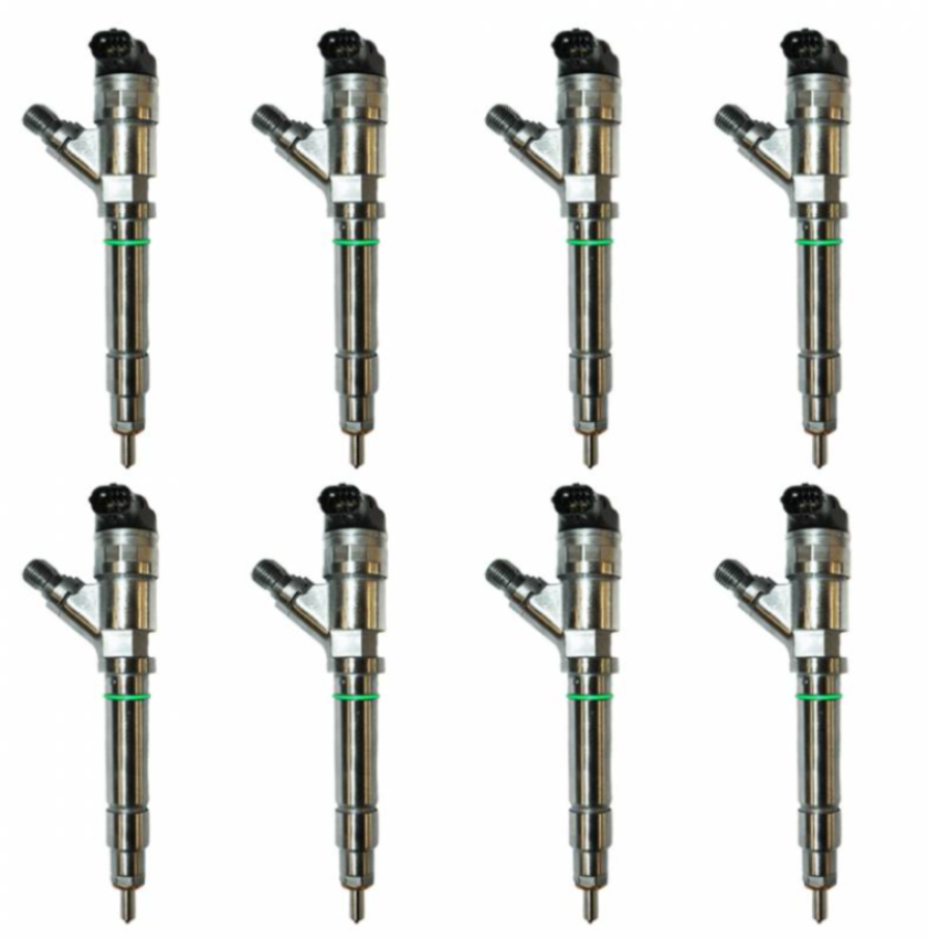 Exergy 06-07 Chevy Duramax LBZ New 100% Over Injector (Set of 8)