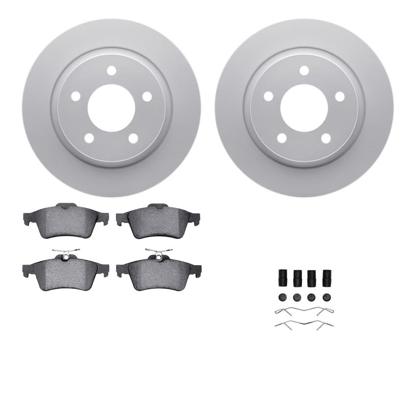 Dynamic Friction 4512-80064 Rotor Kit