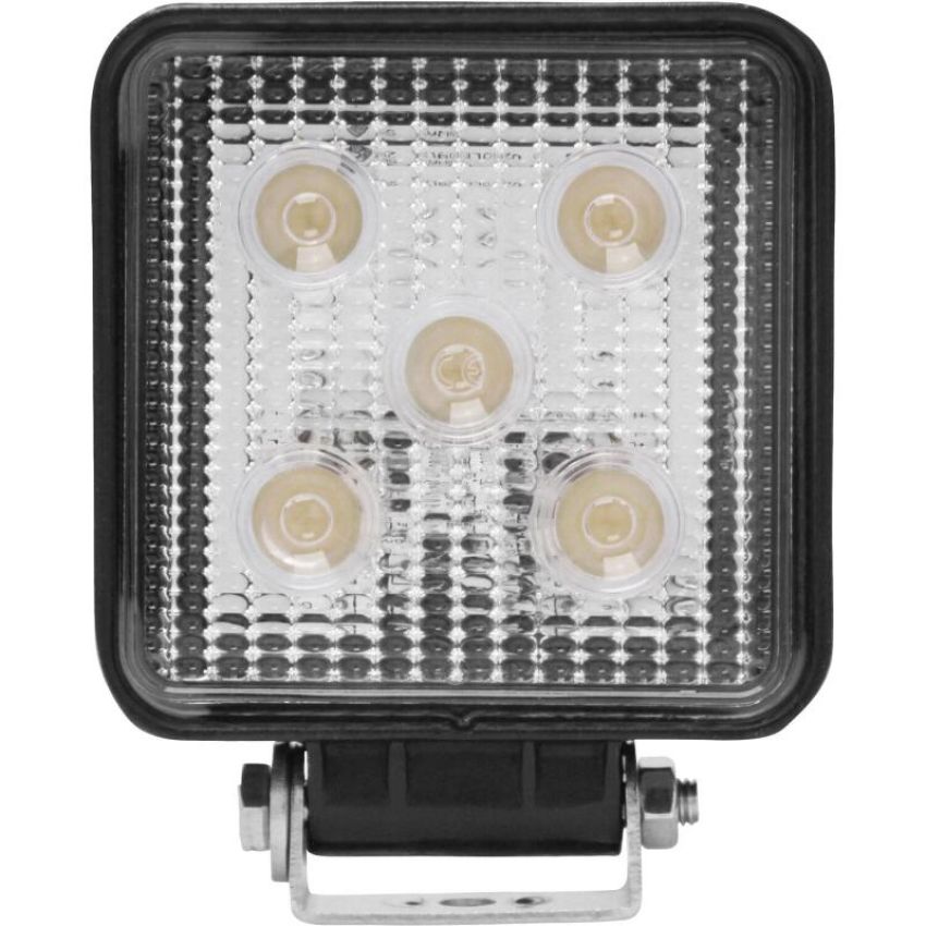 Westin LED Work Utility Light Square 4.5 inch x 5.4 inch Spot w/3W Epistar - Black