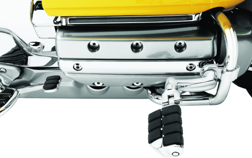Kuryakyn 7980 Dually ISO  Pegs With 1inch Clamp Chrome (Pair)