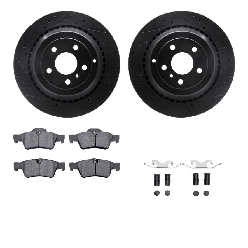 Dynamic Friction 8612-63083 Rotor Kit