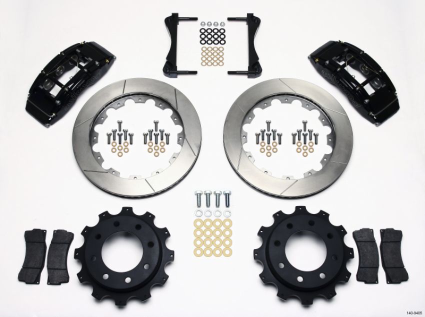 Wilwood 140-9405 TC6R Rear Kit 16.00in 1999-2010 GM H2 / 2500 4.63 Cntr