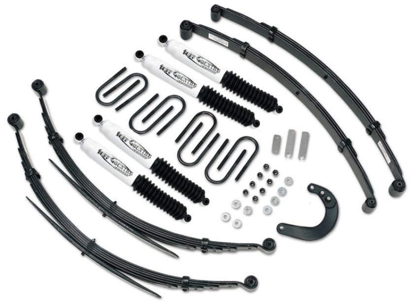 Tuff Country 14742KN 88-91 Chevy Suburban 3/4 Ton 4X4 4in Lift Kit EZ-Ride (w/56in Rr Springs SX8000)
