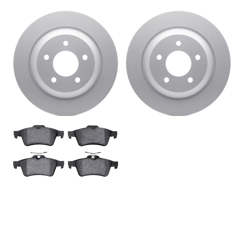 Dynamic Friction 4502-80086 Rotor Kit