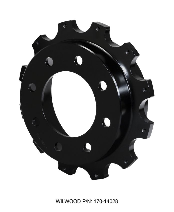 Wilwood 170-14028 Hat-Park Brake 1.78in Offset 8 x 6.50 - 12 on 10.75in