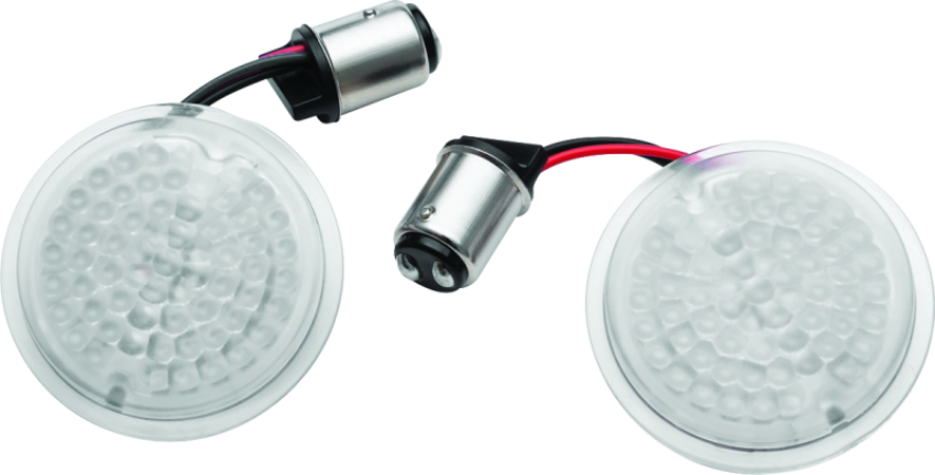 Kuryakyn 2938 Luminez L.E.D. Rear Turn Signal Insert 1157 Red