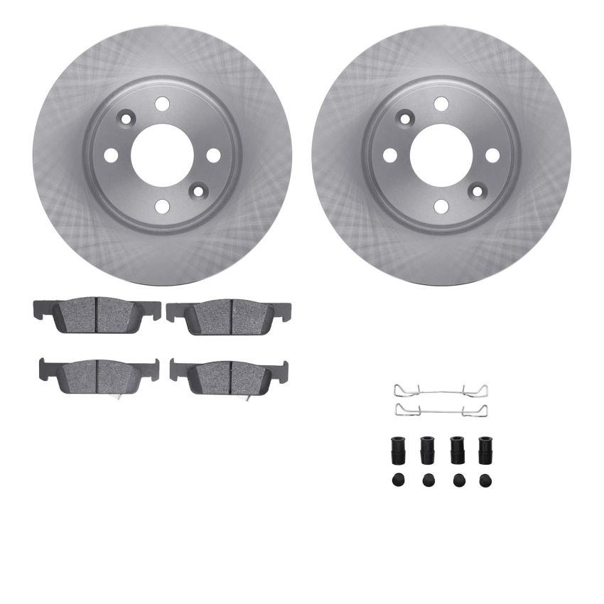 Dynamic Friction 6512-63578 Rotor Kit