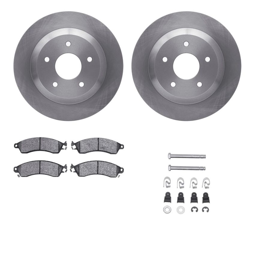 Dynamic Friction 6512-47076 Rotor Kit
