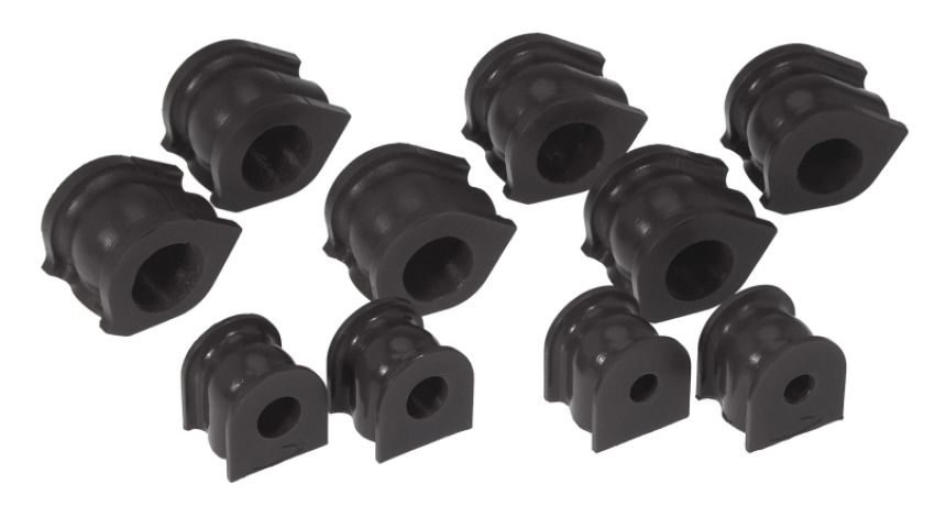 Prothane 8-1143-BL 06+ Honda Civic Front/Rear Sway Bar Bushing Kit - Black