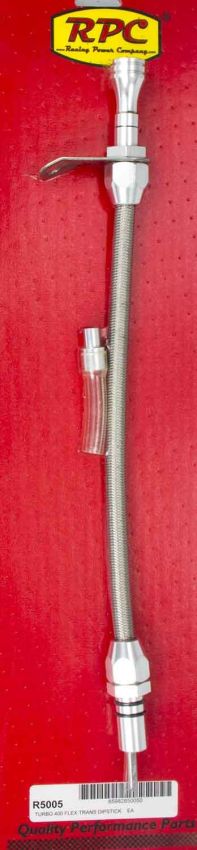 RACING POWER CO-PACKAGED RPCR5005 Flexible Trans Dipstick GM TH400 B/H Mount