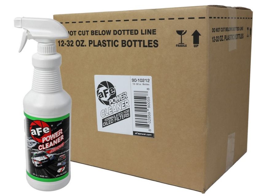 aFe Power 90-10212 Magnum FLOW Pro 5R Air Filter Power Cleaner, 32 oz Spray Bottle (12-Pack)