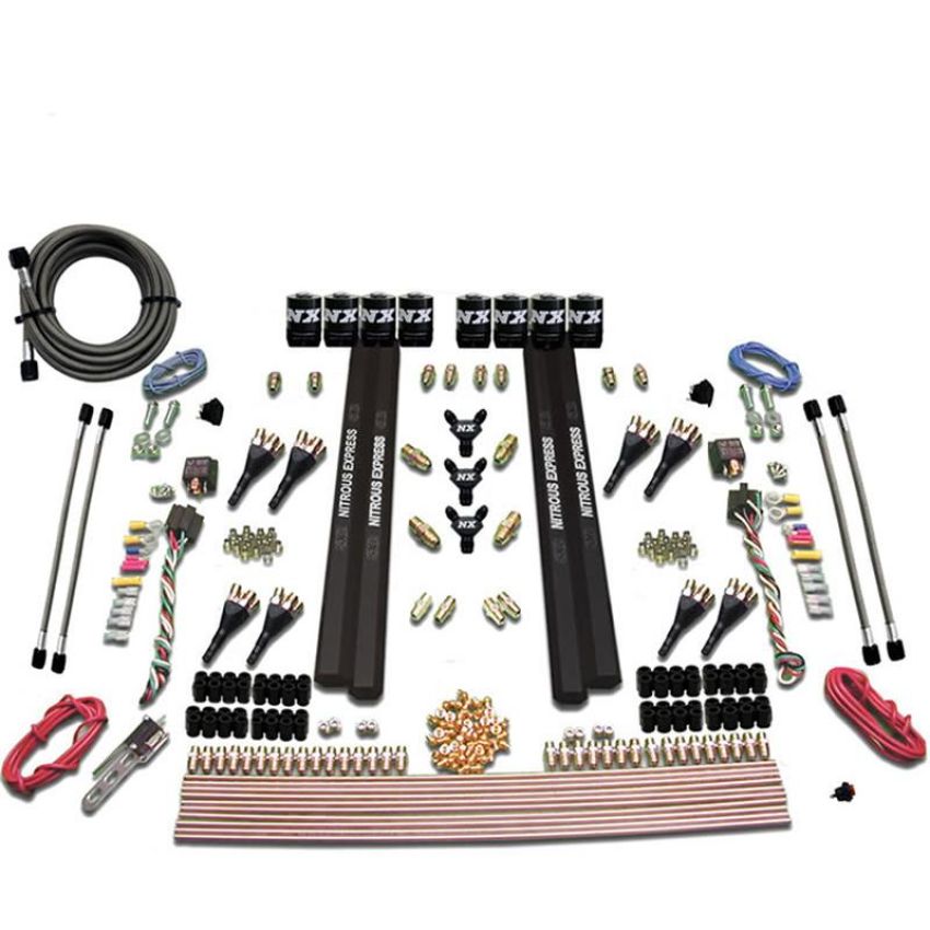 Nitrous Express 90009-00 SX2 DUAL STAGE 8 SOLENOID /GASOLINE 200-1200HP LESS BOTTLE