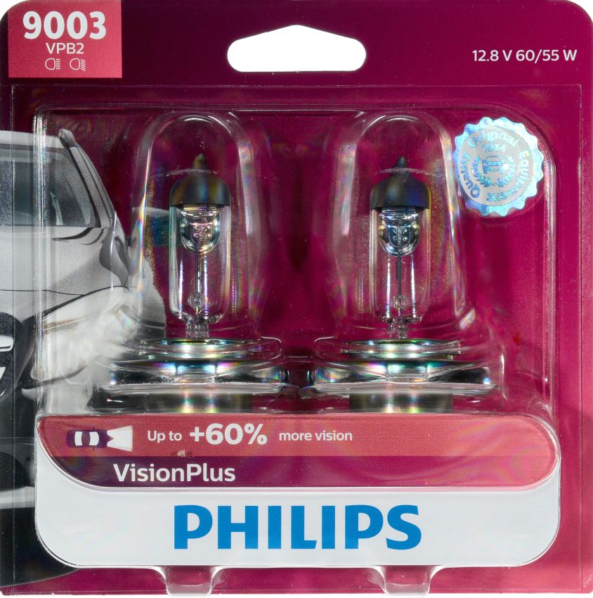 Philips 9003VPB2 Philips VisionPlus Headlight 9003