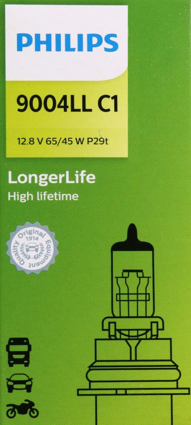 Philips 9004LLC1 Philips Long Life Bulb 9004