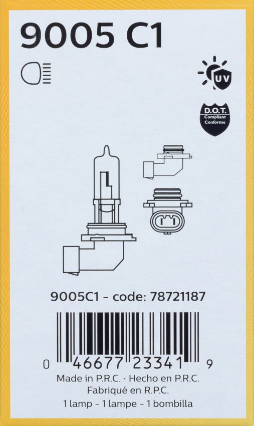 Philips 9005C1 Philips Standard Headlight 9005