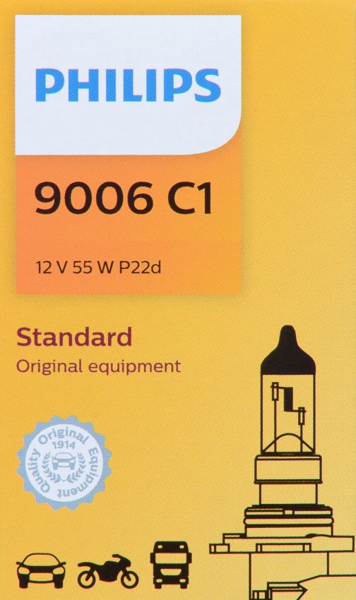 Philips 9006C1 Philips Standard Headlight 9006