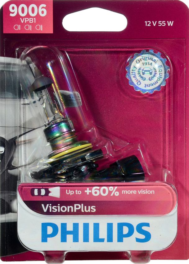 Philips 9006VPB1 Philips VisionPlus Headlight 9006