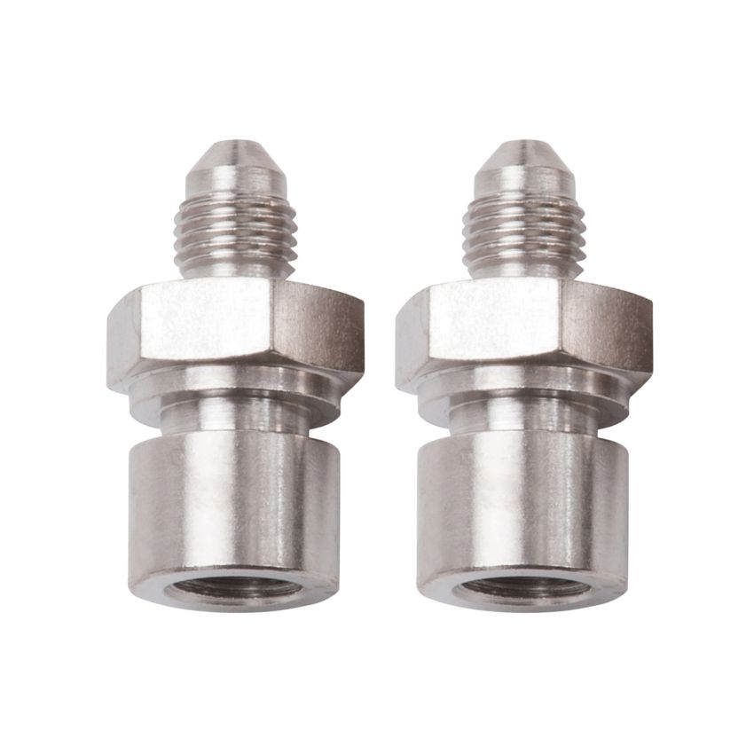 Russell 641411 Performance -3 AN Metric Adapter Fitting (2 pcs.) (Inverted Flair)