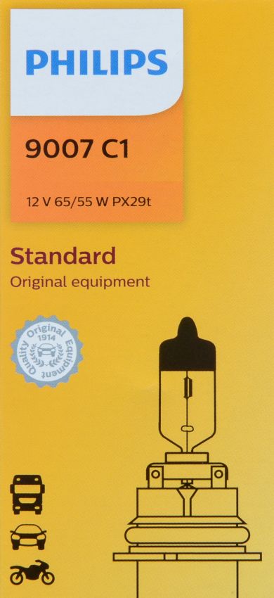 Philips 9007C1 Philips Standard Headlight 9007