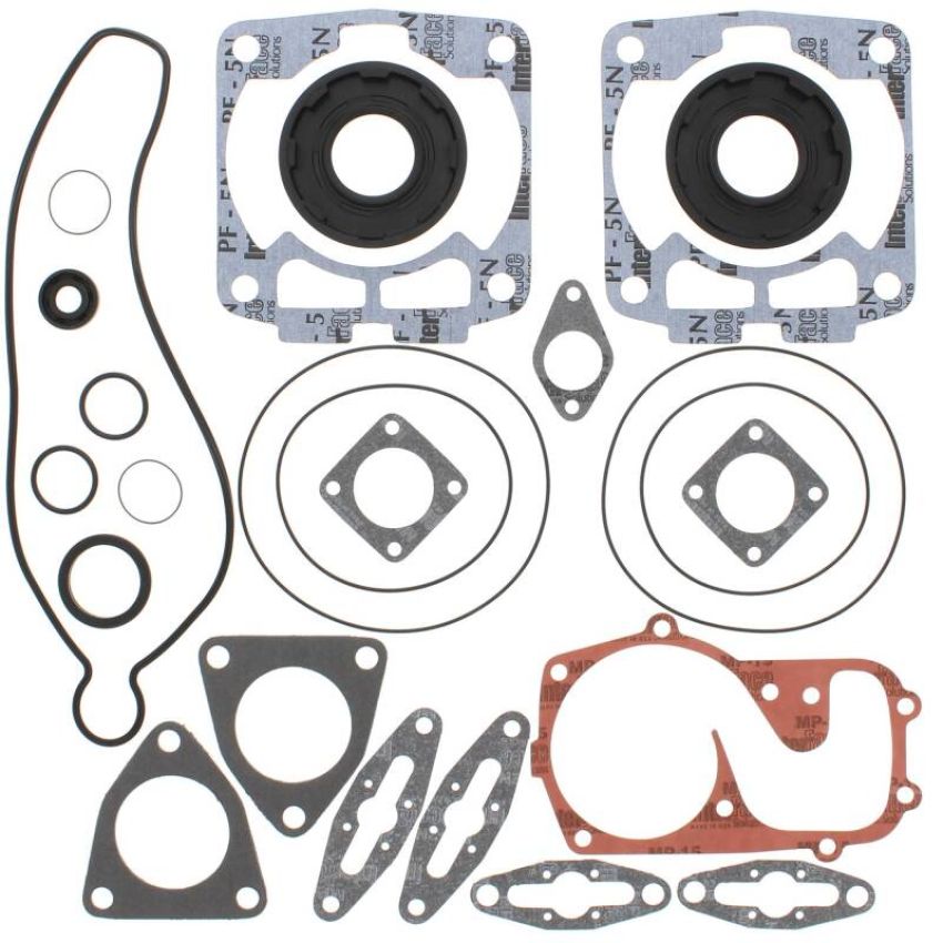 Vertex Pistons 711251 Vertex Gaskets 01-06 Polaris 600 Classic Complete Gasket Kit w/ Oil Seals