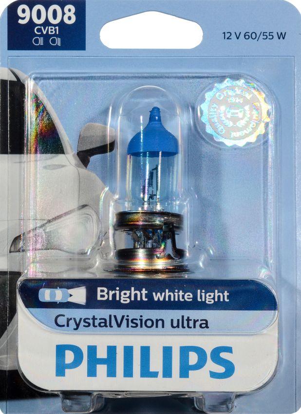 Philips 9008CVB1 Philips CrystalVision ultra Headlight 9008