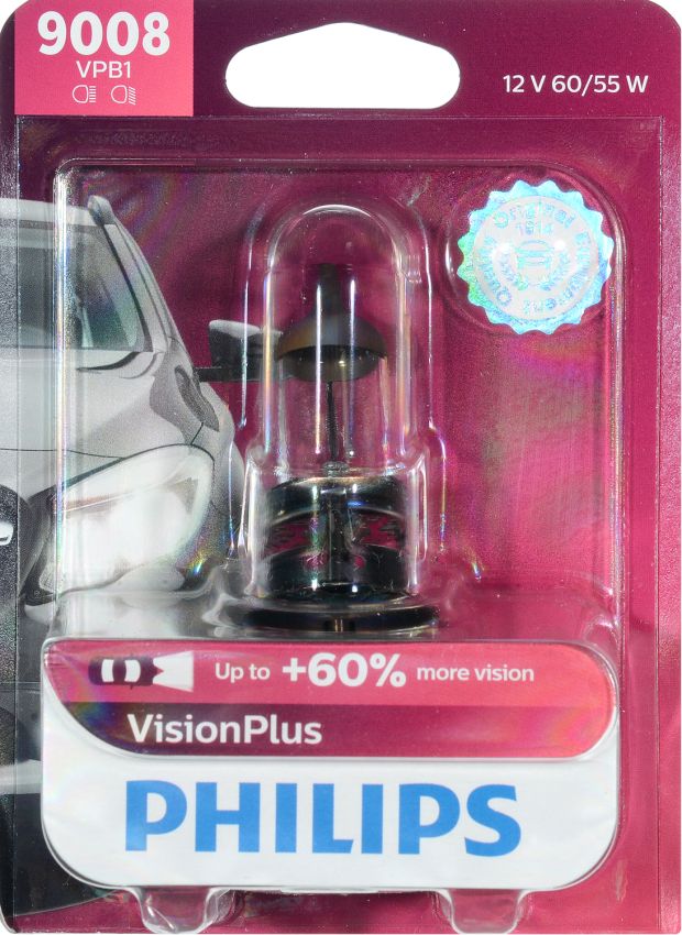 Philips 9008VPB1 Philips VisionPlus Headlight 9008
