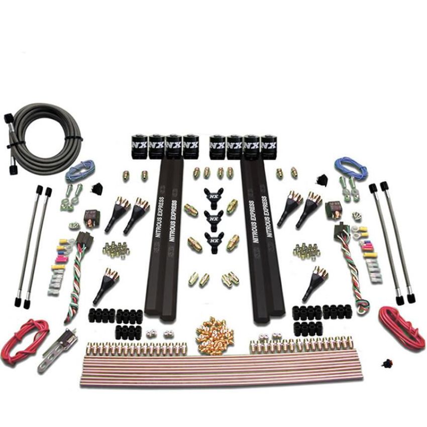 Nitrous Express 90096-00 6-CYL. SX2 DUAL STAGE NOZZLE SYSTEM (150-750HP) LESS BOTTLE