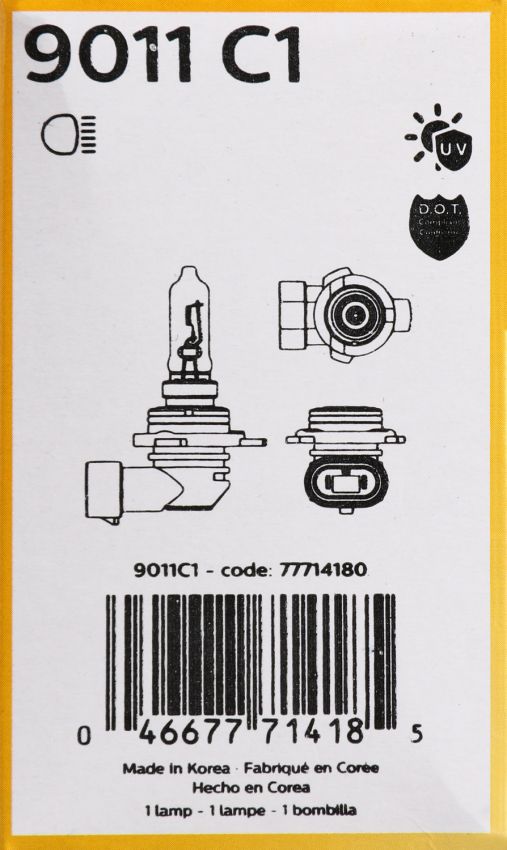 Philips 9011C1 Philips Standard Headlight 9011