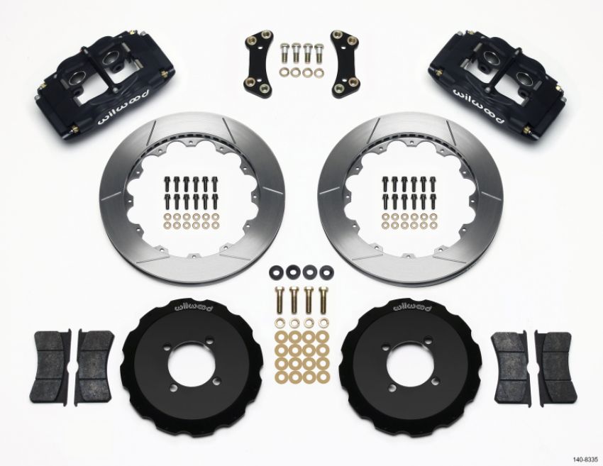 Wilwood 140-8335 FSLI4 Front Hat Kit 13.00in 2003-05 Scion xA xB