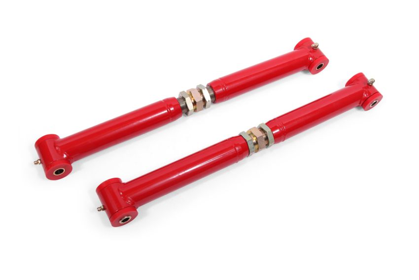 BMR Suspension TCA023R BMR 02-10 SSR On-Car Adj. Lower Control Arms (Polyurethane) - Red