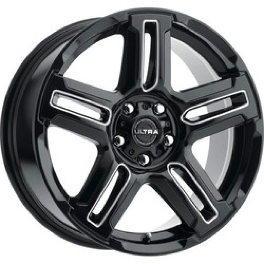 Ultra 258-8844BM+30 18X8 5X112 (+30) ULT 258BM Prowler Lifted (HB 66.56)