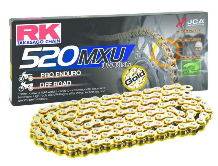 RK Chain GB520MXU-100FT GB520MXU-100FT UW-Ring - Gold