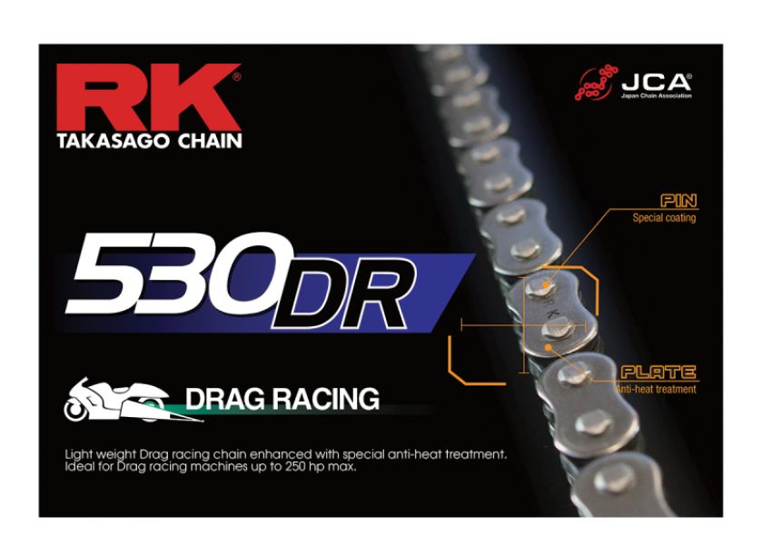RK Chain 530DR-150 530DR-150 - Natural