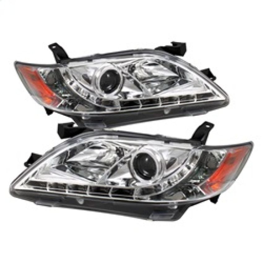 SPYDER 5039415 Projector Headlights - DRL - Chrome