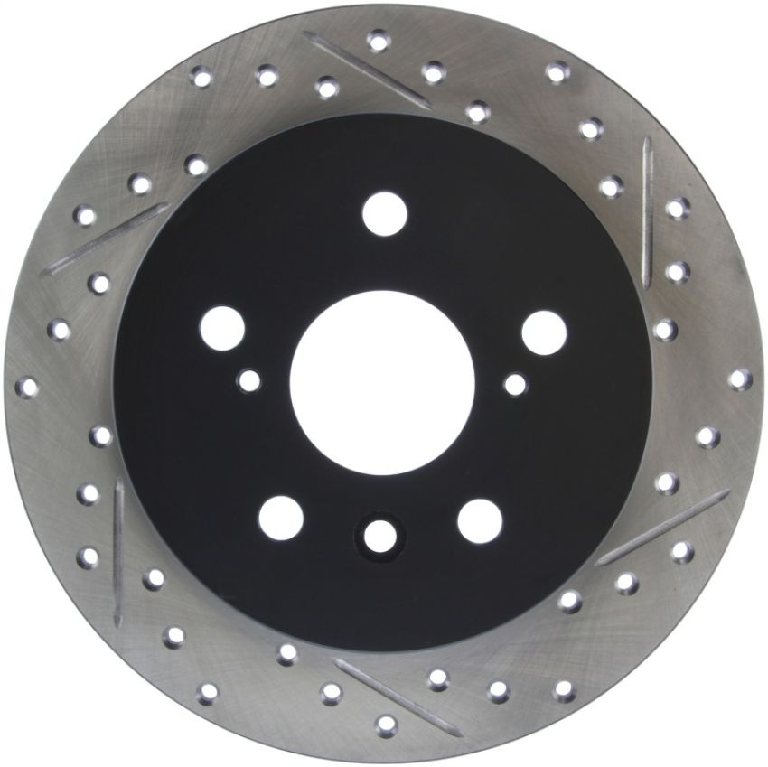 Stoptech 127.44188L Sport Drilled & Slotted Rotor - Rear Left
