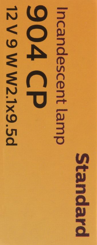 Philips 904CP Philips Standard Miniature 904 Pack of 10