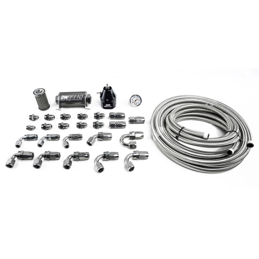 DeatschWerks 6-605 11-19 Ford Mustang X2 Series -10AN CPE Plumbing Kit