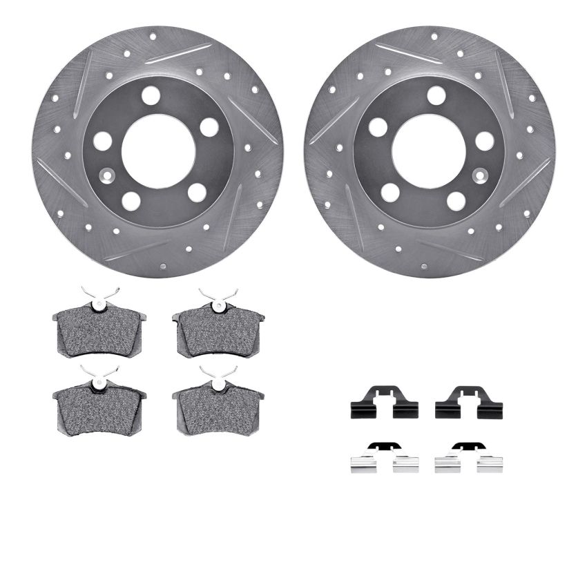 Dynamic Friction 7512-74034 Rotor Kit