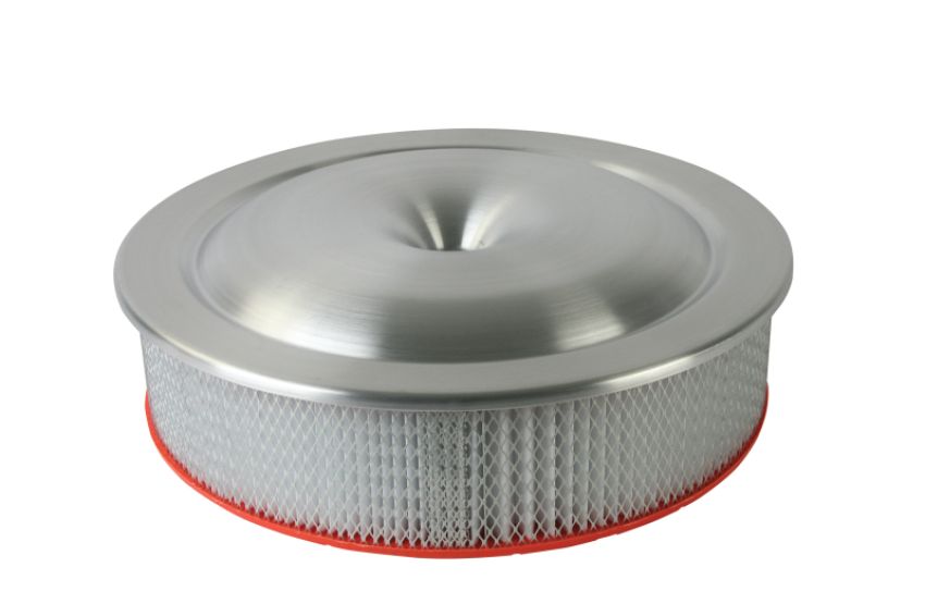 MOROSO MOR65920 16in Alum. Air Cleaner - Low Profile 7-5/16 Neck