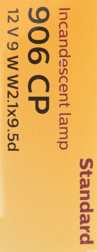 Philips 906CP Philips Standard Miniature 906 Pack of 10