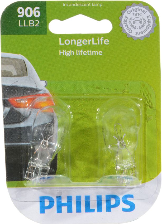 Philips 906LLB2 Philips LongerLife Miniature 906LL