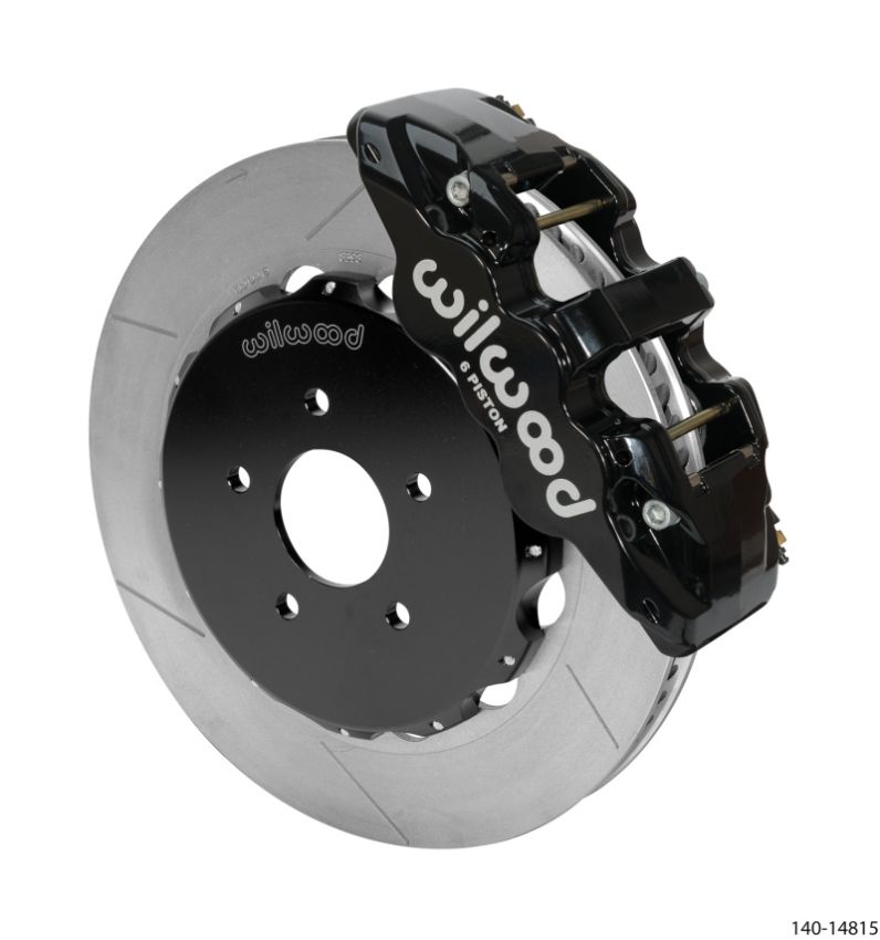 Wilwood 140-14815 AERO6 Front Hat Kit 14.00 03-09 Nissan 350Z w/Lines