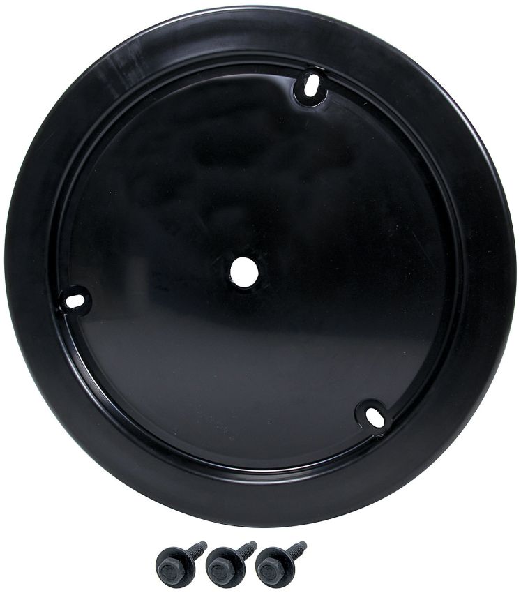ALLSTAR PERFORMANCE ALL44242 Universal Wheel Cover Black 3 Hole Bolt-on