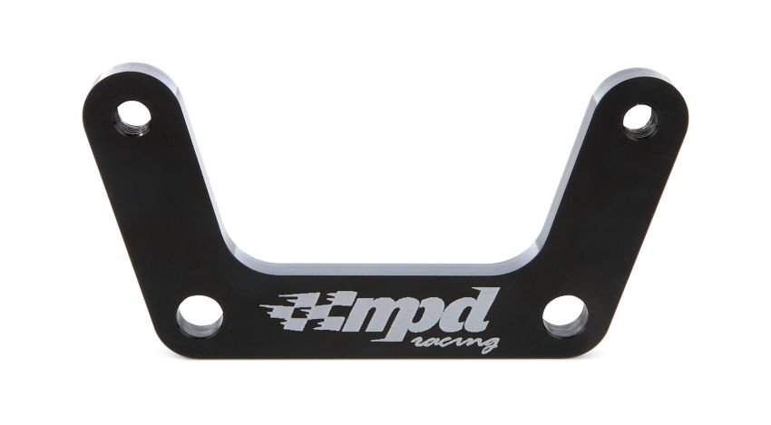 MPD RACING MPD14152 Front Brake Mount Blk Pavement 4in On 5-1/4in