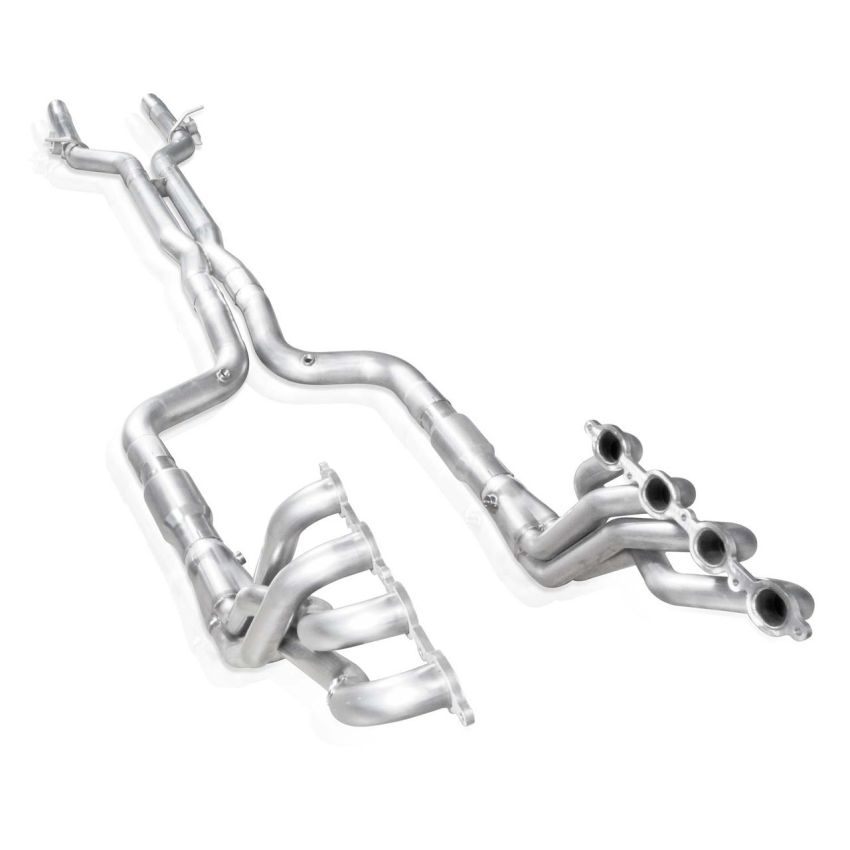 Stainless Works CA16HCAT 2016-18 Camaro SS Headers 2in Primaries 3in High-Flow Cats X-Pipe AFM Delete